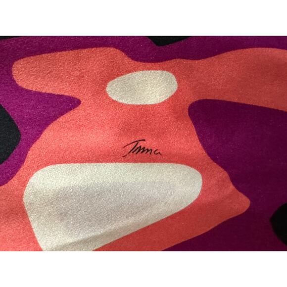 Trina Turk silk dress - retro vibes! - Picture 4 of 5